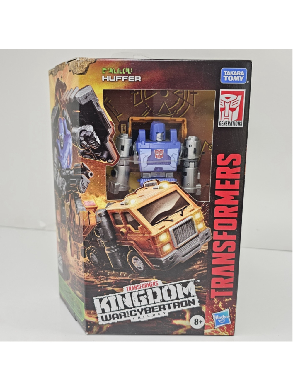 SEALED Transformers Kindgom War for Cybertron Huffer Action Figure NEW